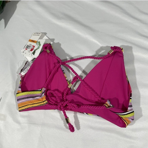 NWT Becca [ Small ]‎ Farah Jessica Reversible Bikini Top - Picture 8 of 12